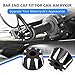 Aluminum Bar End Caps Axle Caps & Wheel Bearing Covers for Can-Am Ryker 600 900 Rally Edition Sport Ace 2019-2025 Wheel Bearing Protectors Dust Cover Caps Accessories