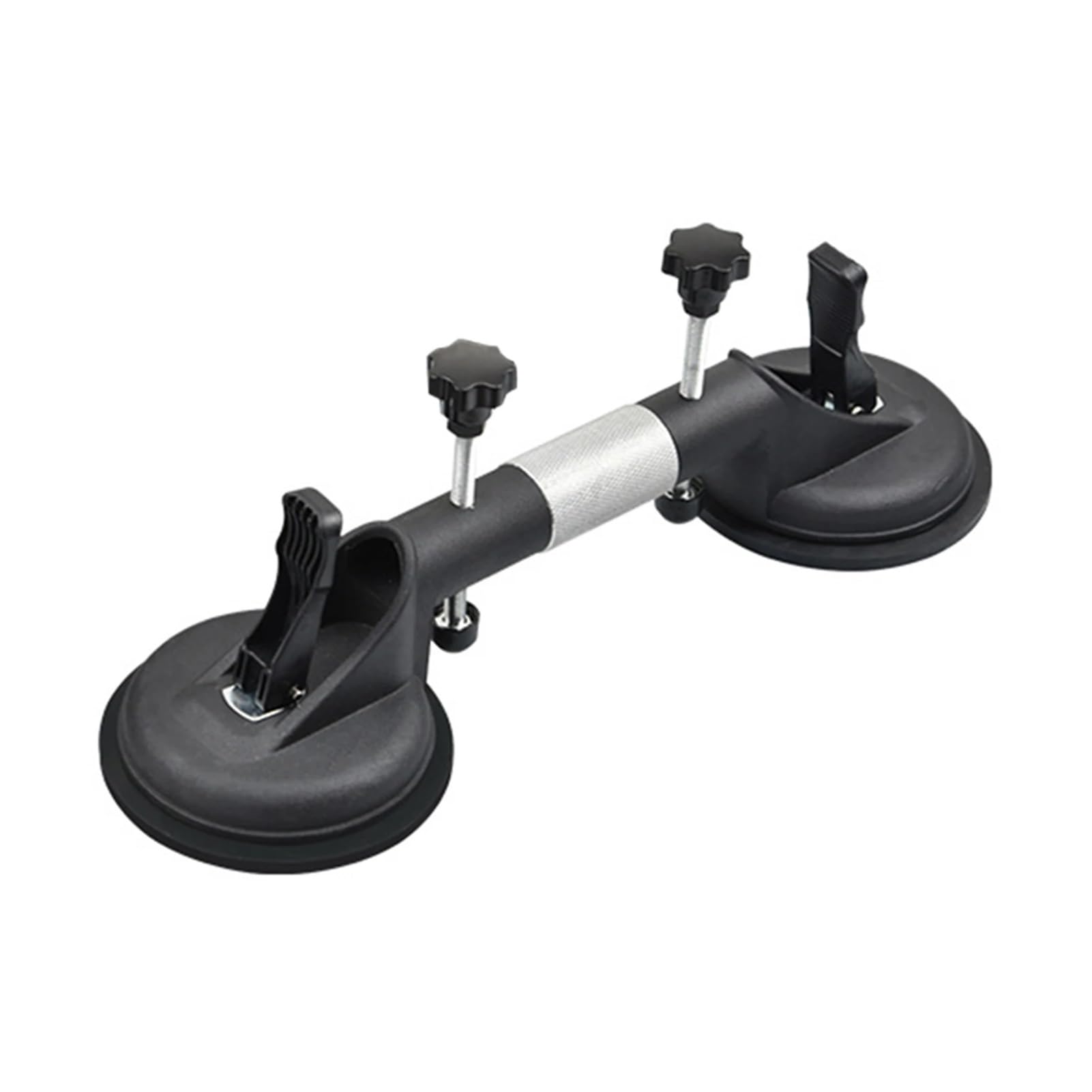 Zxzzas Aluminum Alloy Vacuum Suction Cup, Premium Countertop Tensioner | 50Kg Suction Weight | Rubber Thickness 7Mm | Height & Spacing Adjustment | Stone Seam Setter(Aluminum Alloy)