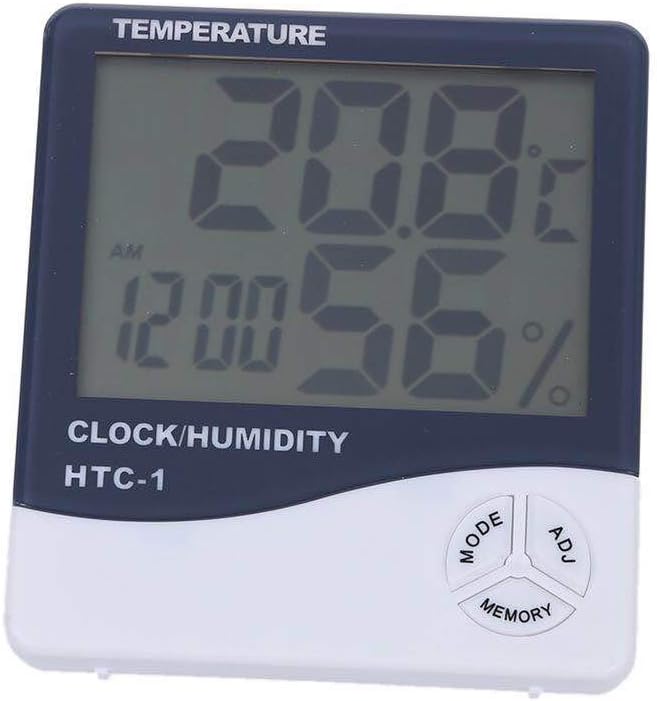 Welkey Plus Plant Grow Light Temperature, Indoor Thermometer Humidity For Monitor Growing Lamps With Temperature Humidity Gauge