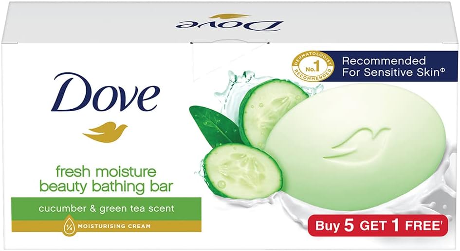 Fresh Moisture Beauty Bathing Bar makes skin soft & refreshed Buy 5 Get 1 (450gms)
