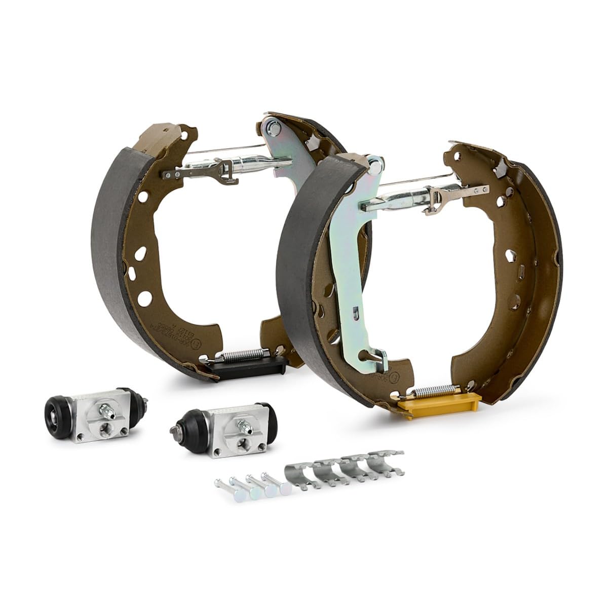 RIDEX 3859B0194 Kit frenos disco de tambor Trasero con palanca freno de mano Compatible con FORD Transit Connect V408 Furgoneta