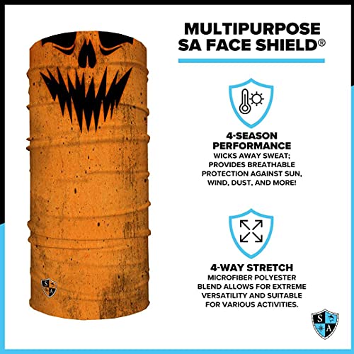 S A Company 5-Pack Uv Face Shield | Uv 30+ Multipurpose Neck Gaiter Balaclava For Adults (Horror) #TOP1