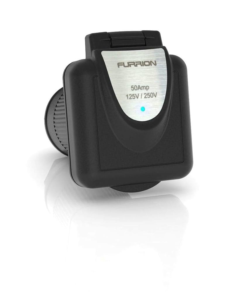 Amazon.com: Furrion 50 Amp 125/250 Volt Shore Power Inlet