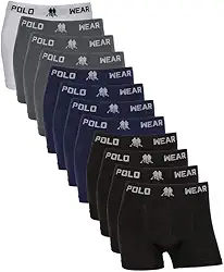 Kit Cueca Boxer Infantil Masculina em Poliéster com Elastano, Cores Sortidas e Tamanhos do P ao GG, Tecido Macio, Ajuste Confortável e Liberdade para Brincar