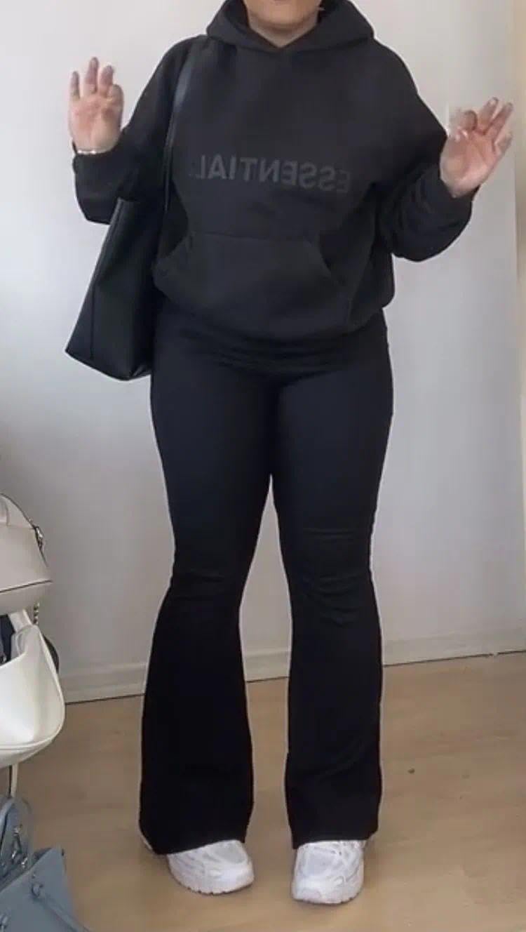 TIYOMI Plus Size Flared Leggings for Women High Waist Pants Ankle Leggings XL-5XL - Image 5