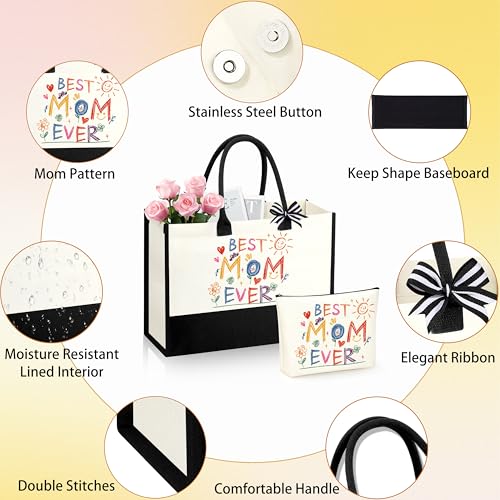 Mom Birthday Gifts Moms Birthday Gift Ideas Basket for Mama Mother from Daughter Son Child Christmas Gifts for Mom - Image 4