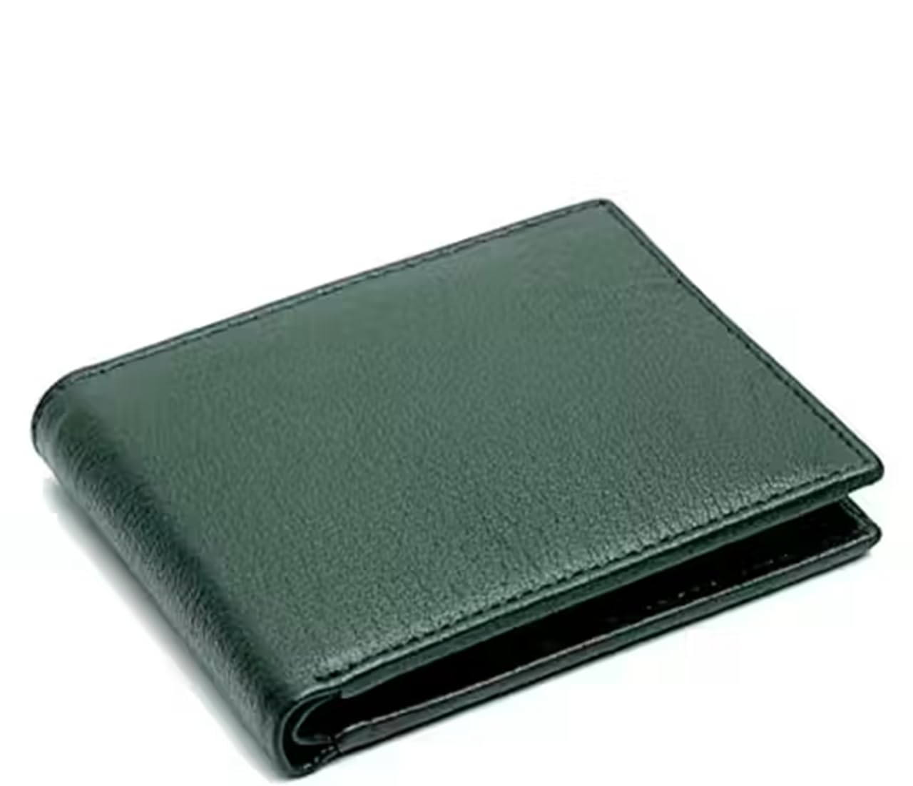 Leather Wallet for Men – Genuine Leather Men’s Wallet, Green Wallet for Daily Use & Gifts-image-23