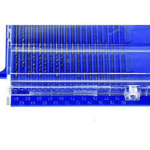Image of DIY Crafts Design No # 5, Tiny HSS, Steel HSS Micro Twist Drill Bit, 0.3mm-1.6mm For DIY Crafts Works (Pack of 20 Pcs) Note These are Min(Design No # 5, Tiny HSS)