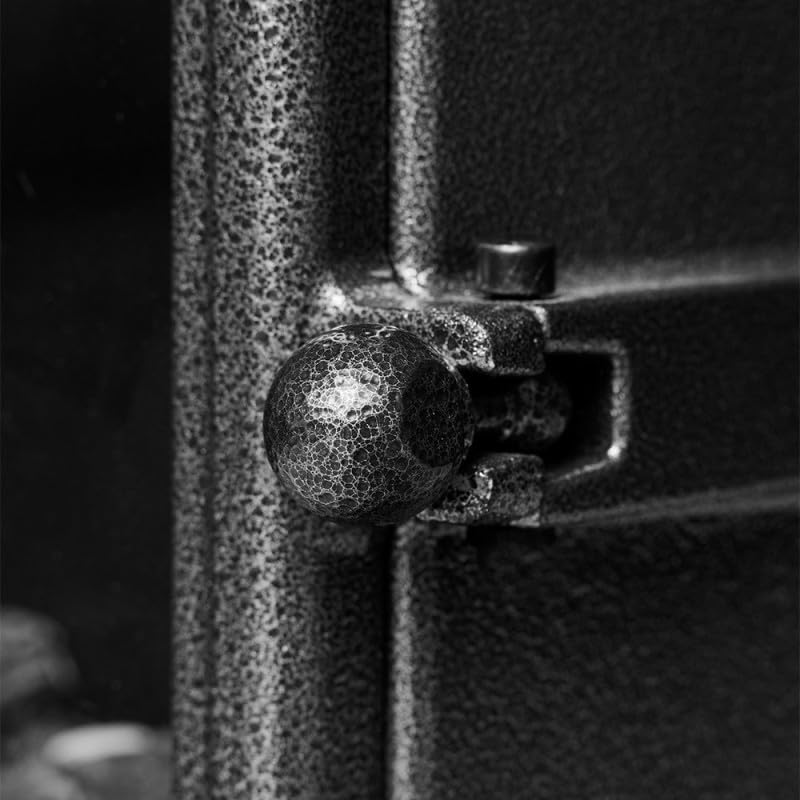 FAVEX - Chauffage d'appoint à gaz Belfort - Prêt à l'emploi livré avec tuyau et détendeur - Infrableu effet feu de cheminée - 6 puissances de chauffe Thermostat - Jusqu'à 40 m² - Noir