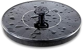 Mademax Solar Bird Bath Fountain Pump, Solar Fountain with 4 Nozzle, Free Standing Floating Solar Powered Water Fountain Pump for Bird Bath, Garden, Pond, Pool, Outdoor