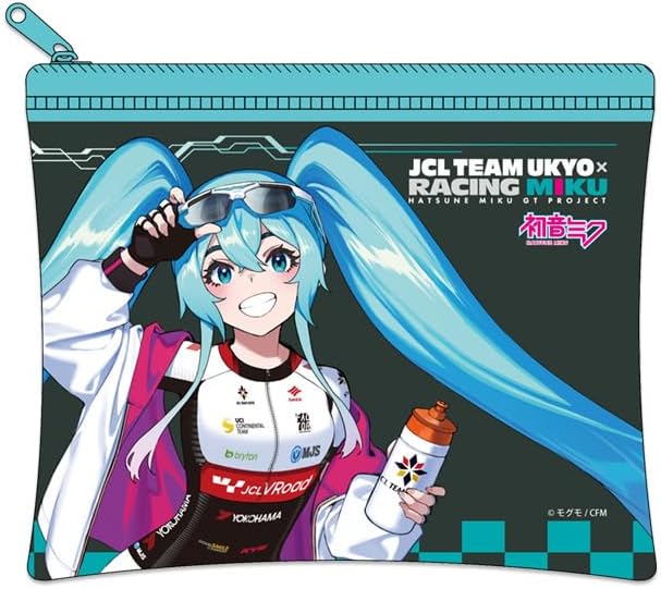 ホビーストック(Hobby stock) Racing Miku 2024 JCL TEAM UKYO Cheer Ver. Mini Clear Flat Pouch
