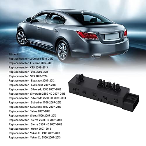 Interruptor de asiento eléctrico 12451498 con control de ajuste preciso para Avalanche 7