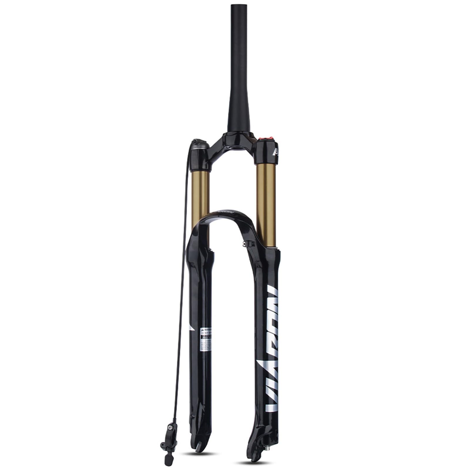 WIQUYBML Mountain Bike Front Fork Rebound Adjustment 26/27.5/29 Inch Spinal Tube Wire Control Bicycle Air Suspeion Magnesium Alloy Pressure A,26inch