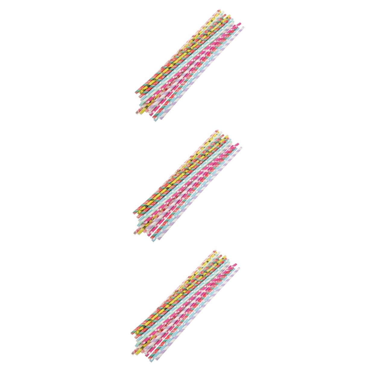 Alipis 3 Series Conos De Malvavisco Ups Palos Reutilizable Azúcar De Algodón De Azúcar Hada Palitos para Bricolaje Malvavisco Palitos De Papel De Palo De Dulce 50 Piezas*3