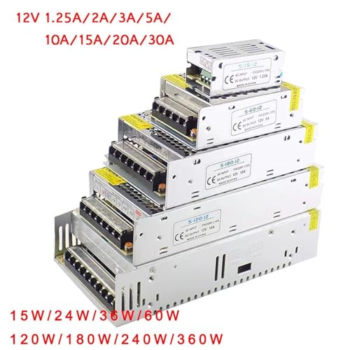 Transformateur 12V 5A boîtier métal perforé dissipation thermique - 2