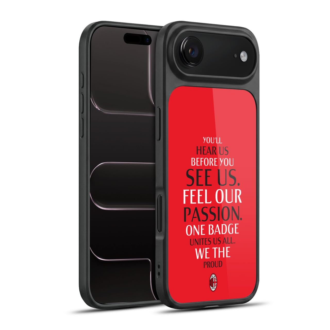 Coque AC Milan iPhone 17 Air en gel renforcé Head Case Designs - 8
