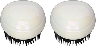 Escova de couro cabeludo, escova para champô para o cabelo, forma de ovo, 2 unidades, massagem para a casa