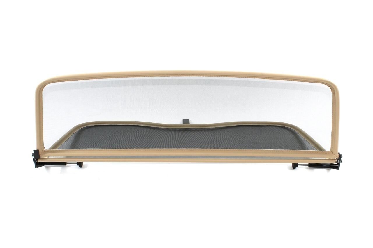 Déflecteur de vent pliable avec fermeture rapide - beige pour Volkswagen New Beetle 2002-2010 | Filet Anti-Remous Coupe | Déflecteur d'air