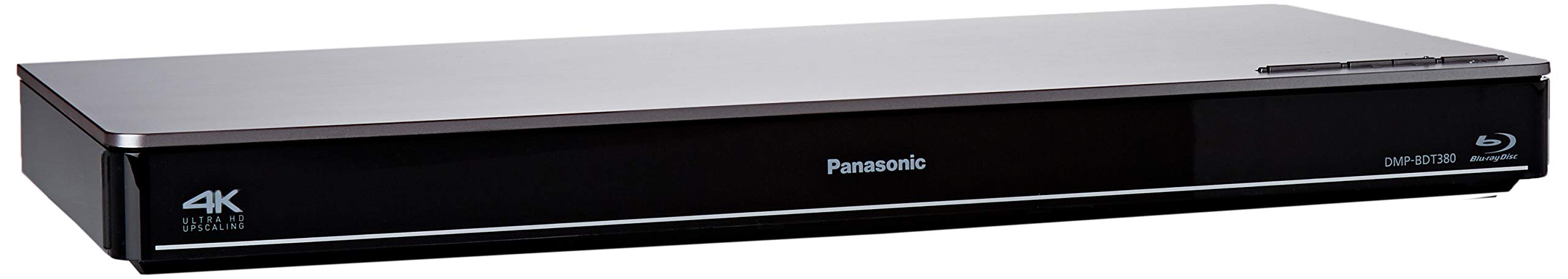 Panasonic Lecteur Blu Ray 3D upscaling 4K DMP-BDT380EF I Convertisseur Ultra Haute Définiton Lecture JPEG 4K Applications Internet Vidéo à la Demande Port USB WiFi Noir - Version Française