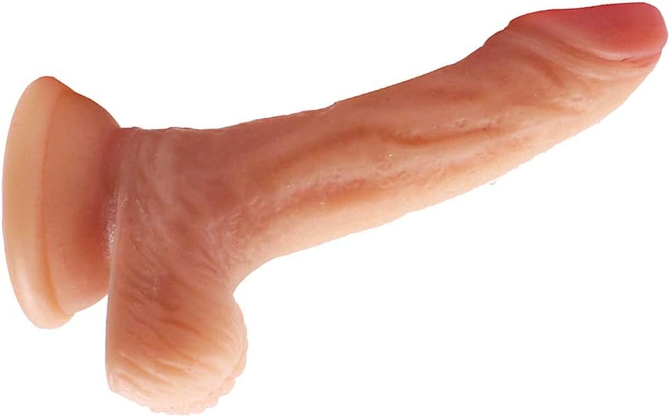 QiuQiuK Lifelike Suction Cup Tools for Women (6Inch A)