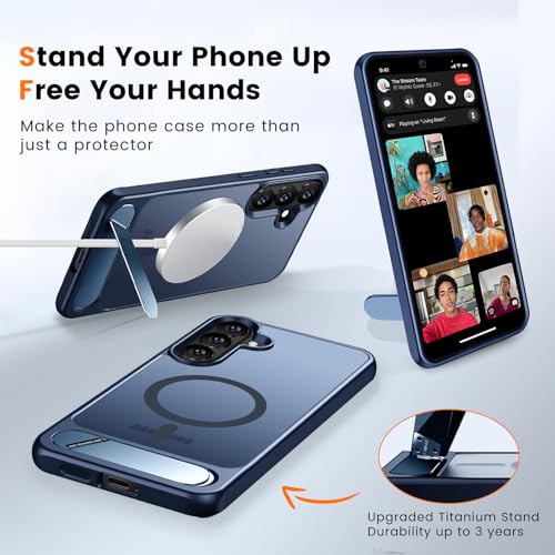Coque Samsung S26 antidérapante LEVIOSA résoud les chutes avec son support titane - 3