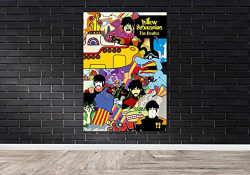 L’affiche du sous-marin jaune des Beatles | Imprimé sous-marin jaune | Impression encadrée ou non encadrée | A3 (42.0×29… - Les Beatles, Paul McCartney, John Lennon, RIngo Starr, George Harrison L'affiche du sous-marin jaune des Beatles | Imprimé sous-marin jaune | Impression encadrée ou non encadrée | A3 (42.0x29… – Image 8