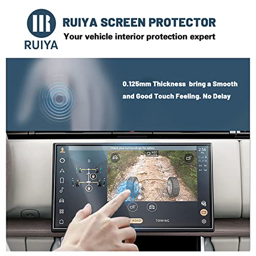 Ruiya 2023-2025 2026 Range Rover Screen Protector for Land Rover Range Rover 13.1" Display Touchscreen Nano Film Compatible with 2023 2024 2025 2026 Land Rover Range Rover/Sport Accessories(2Packs)