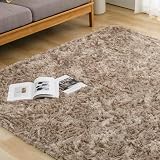 アイリスプラザ シャギーラグ 抗菌防臭・防ダニ機能 厚み10mmのウレタンフォームを使用 130×185 グレージュ SGY-1318