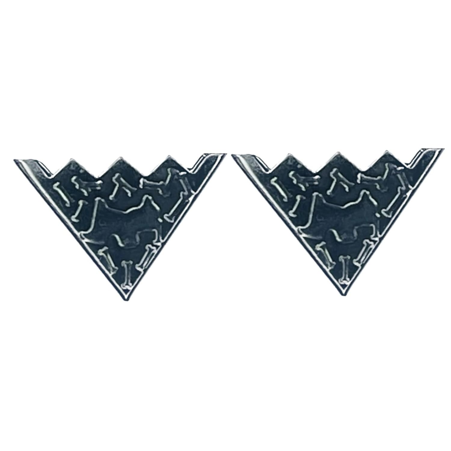 Ani Accessories Collar Tips Lapel Pin Badge Button for Men And Women Western Collar Clip Pin Brooch T-shirt Accessories (Pack Of 4) (Punch Rhino Gun Metal) (B0CC9GCGLV) Amazon Price History, Amazon Price Tracker