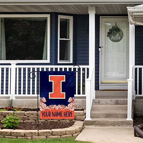 Image of Rico Industries NCAA Standard /Primary Personalized Garden Flag