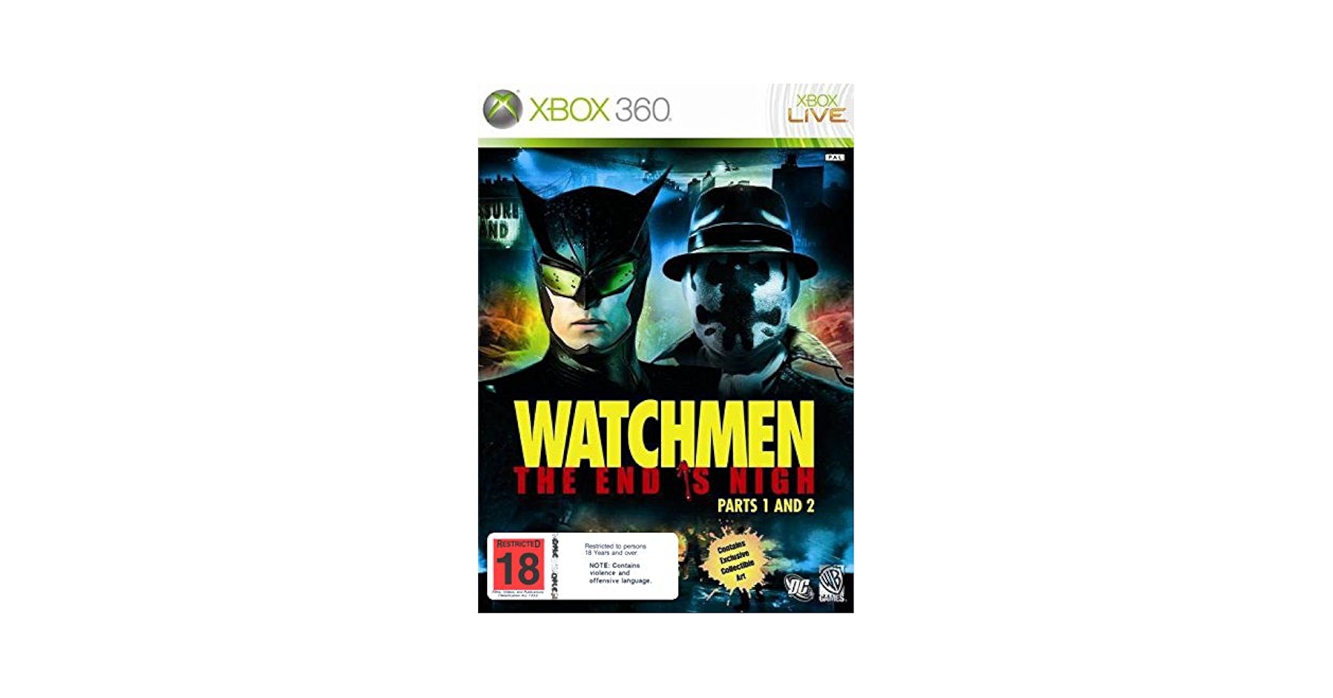 WATCHMEN: THE END IS NIGH PARTE 1 E 2 X-360 (Xbox 360