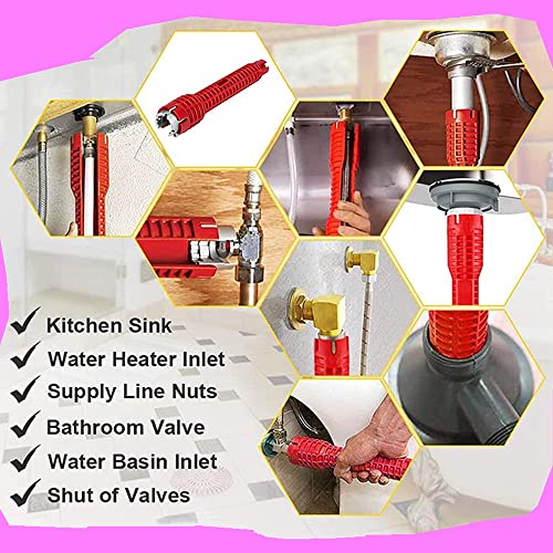 Hozzwhoo 8-in-1 Faucet and Sink Installer - Image 3
