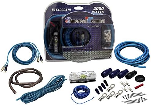 KIT4000ANL 2000W P.M.P.O Complete Amplifier Hookup Kit