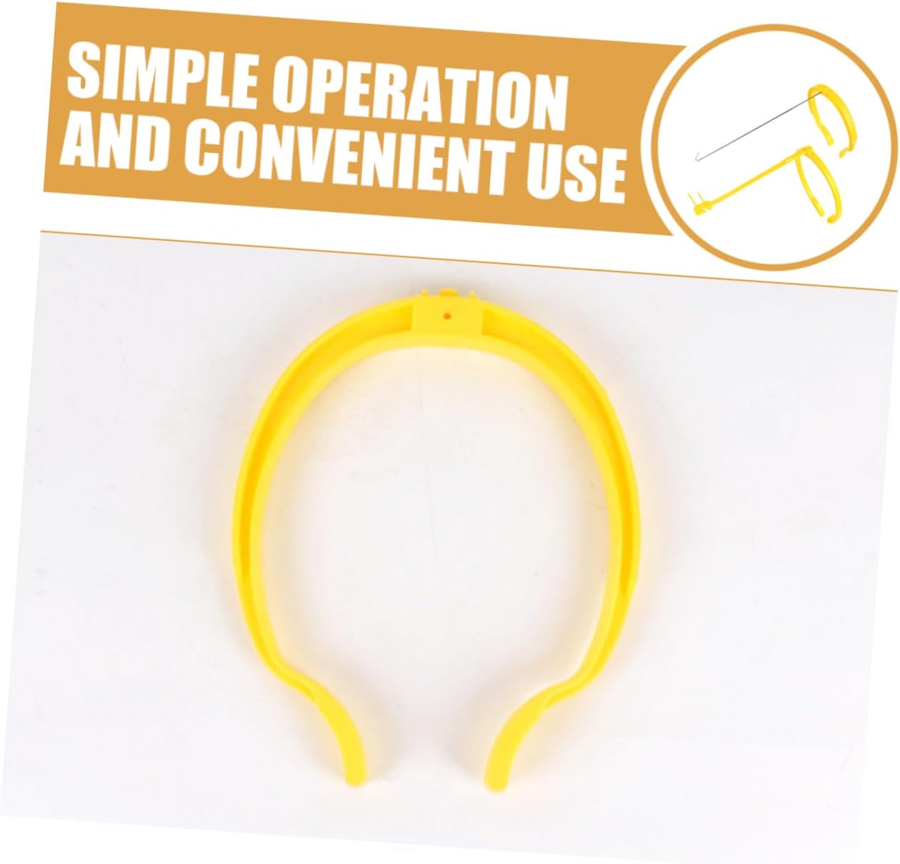 Sosoport 2pcs Pig Insemination Clip Livestock Health Equipment Farm Supplies Heat Cold Resistant Easy to Use