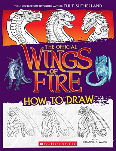 Cover of Wings of Fire: The Official How to Draw