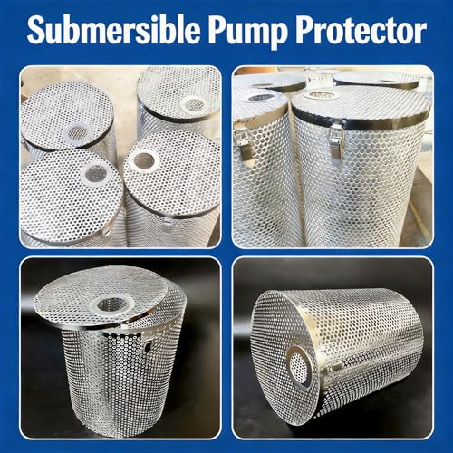 Protector de bomba sumergible contra atascos de suciedad en pozos y sumideros 5