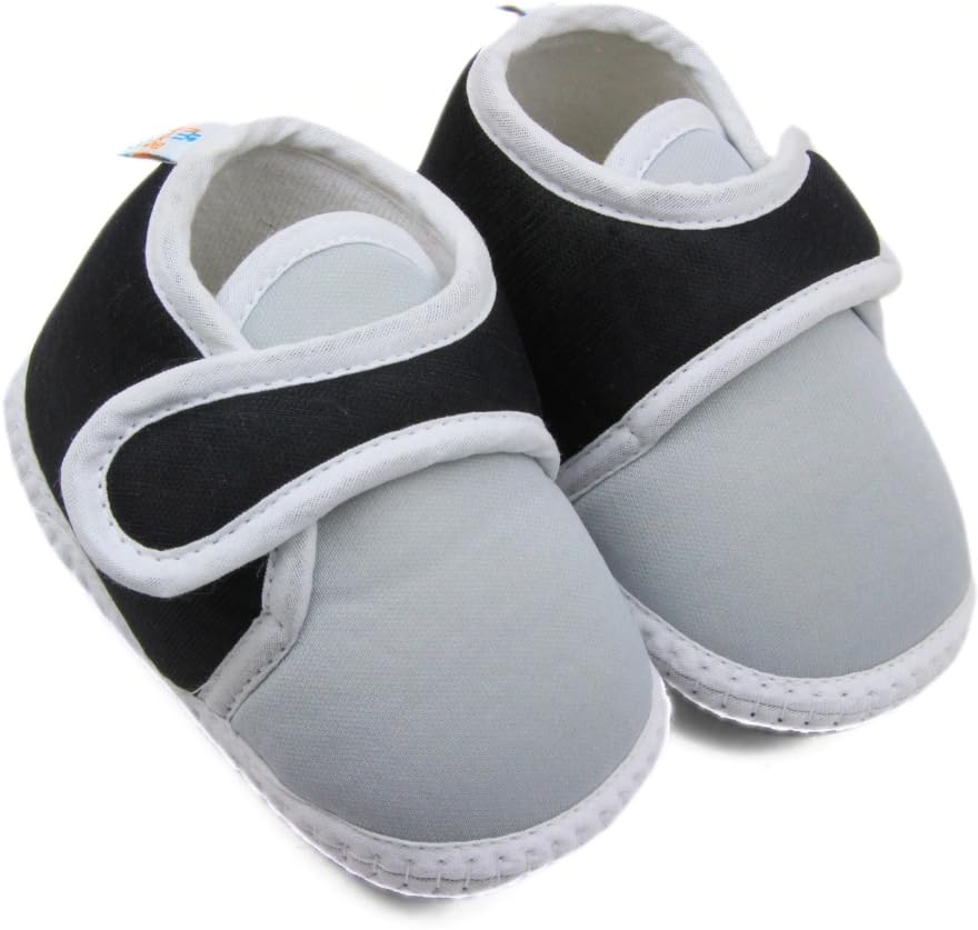 neska moda 6 To 12 Months Baby Boys & Baby Girls Cotton Hook & Loop Shoes/Booties -BT2533-picture-43