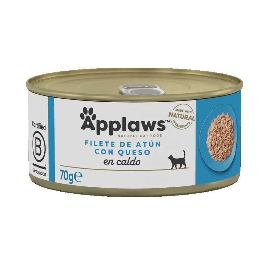 APPLAWS Cat Lata ATUN con Queso 24X70GR