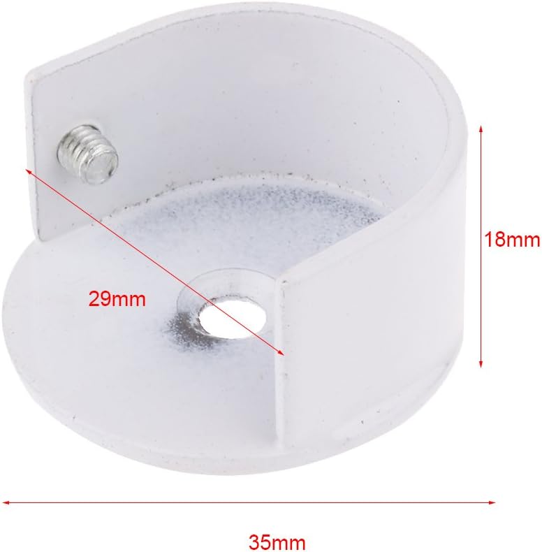Curtain Rod Ends Curtain Ends Metal Shank Tool Accessories Finials Durable Easy Installation