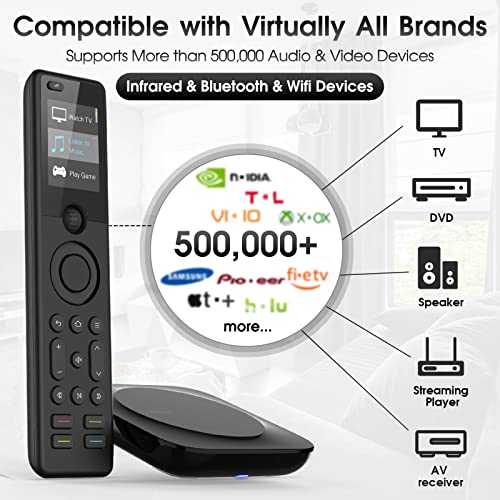 Sofabaton X1 Universal Remote With Hub, All-In-One Smart Remote With App Setting & One-Touch Activities, Works With Alexa, Compatible With 60+ Ir & Bluetooth Devices Tv/Dvd/Blu-Ray Player/Projector #TOP1