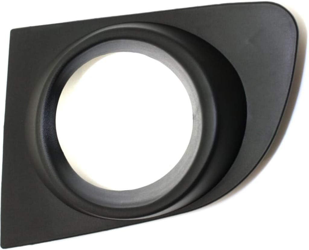 KarParts360 For Nissan Sentra Fog Light Cover 2007 08 09 10 11 2012 Driver & Passenger Side | Pair/Set | Textured Black | DOT/SAE Compliance | NI1038110, NI1039110 | 62257ET80A, 62256ET80A
