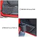 RT-TCZ for Wrangler JK Door Storage Pocket, Front Door Cup Holder Tray Organizer for Jeep Wrangler JK JKU 2011-2017