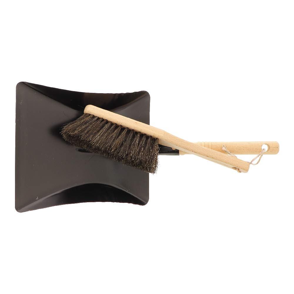 Buy Hofmeister Dustpan Set, 44 cm, Made in EU, PlasticFree, Hand Brush