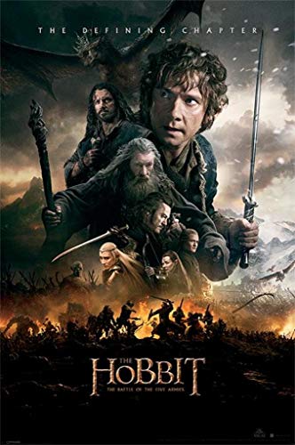 The Hobbit Battle of The Five Armies One Sheet Cool Wall Decor Art Print Poster 36x24