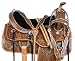 Acerugs All Natural Cowhide Western Leather Horse Saddle Comfy SEAT Pleasure Trail Barrel Racing Hand Tooled Premium Saddle TACK Set Bridle Breast Collar