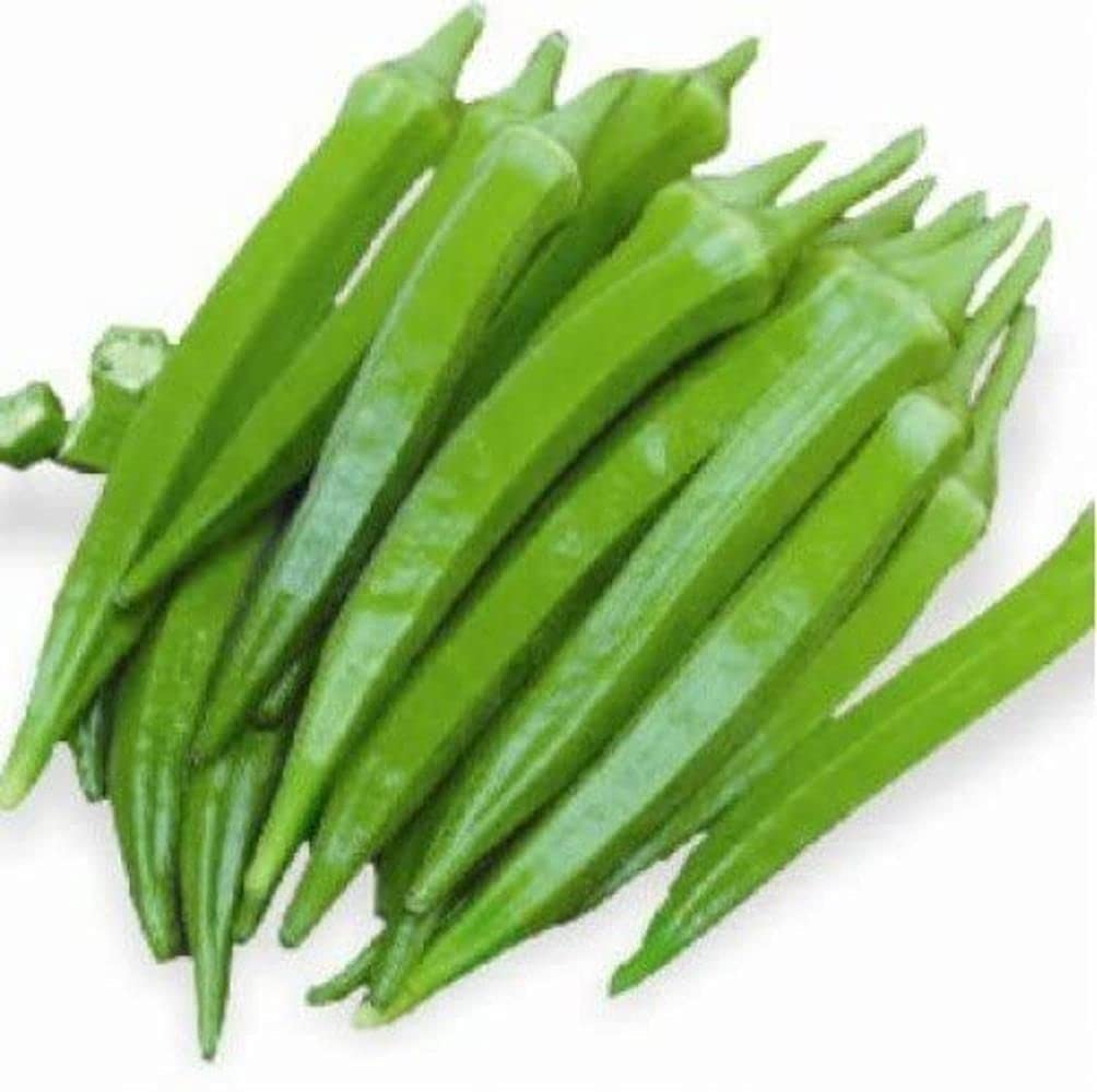LIVE GREEN Vegetable Seeds | Okra F1 Hybrid Seeds For Home Gardening (50 seeds pack) (B09BV52PBX) Amazon Price History, Amazon Price Tracker