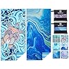 2 Pack Microfiber Lightweight Beach Towel Sand Free Quick Dry Absorbent Thin Compact Towels for Swimming Pool Camping Beach Accessories Large Easy Pack Travel Things for Vacation Essentials Gift 51CGEzFOdYL. SS100