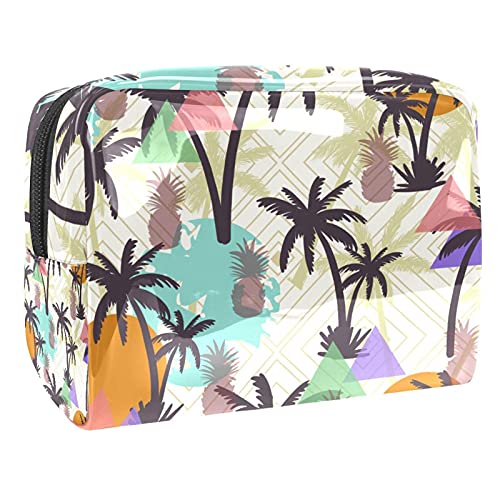 Trousse de maquillage fermeture éclair grand format vanity femme