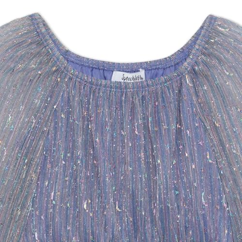 Speechless Girls' Long Sleeve Plisse Party Dress and Headband3