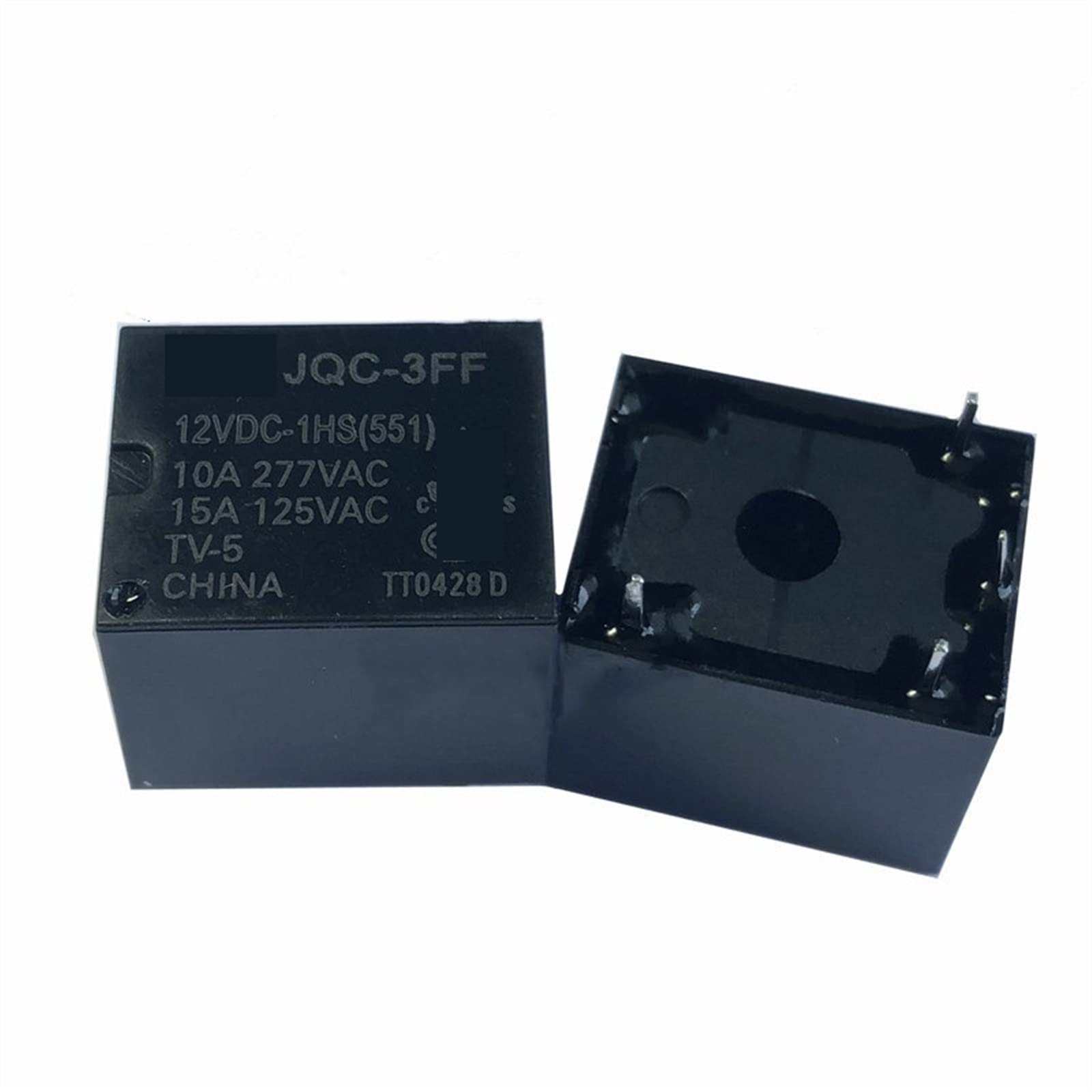 QEFHSVVZE 10Pcs Relay Hf3ff JQC-3FF-5VDC-1HS JQC-3FF-12VDC-1HS JQC-3FF-24VDC-1HS JQC-3FF 12VDC-1HS JQC 3FF 12VDC 1ZS 5pin(JQC-3FF-24VDC-1HS)